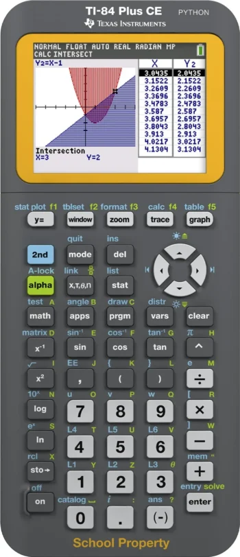 TI 84 Plus CE Python Graphing Calculator EZ Spot Classroom Bundle